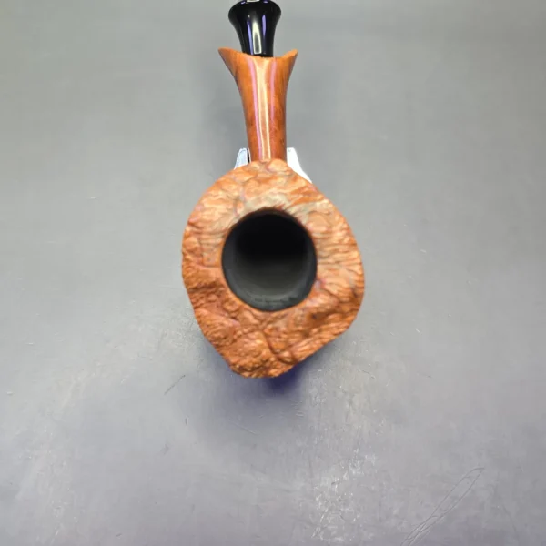 Edward's XL Spot Carved Freehand Estate Briar Pipe, American Estates - Image 6