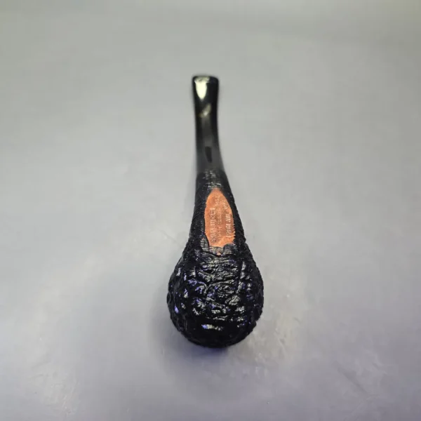 Savinelli 150th Anniversary Capri Root Briar 606 KS Rusticated Bent Billiard Briar Pipe, New - Image 6