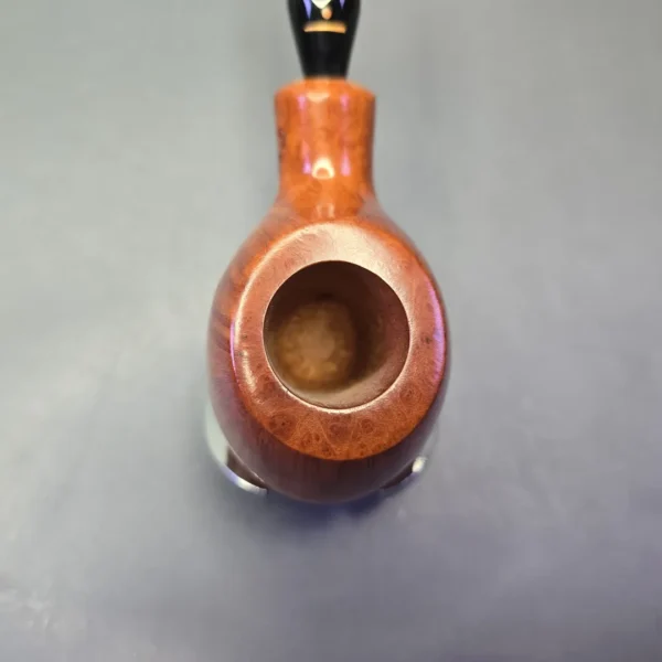 Pipa Croci True I Smooth Brandy Estate Briar Pipe, Unsmoked - Image 6