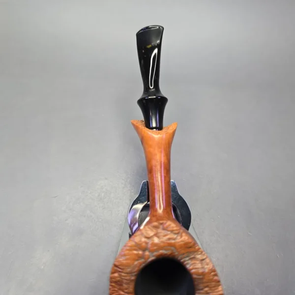 Edward's XL Spot Carved Freehand Estate Briar Pipe, American Estates - Image 7