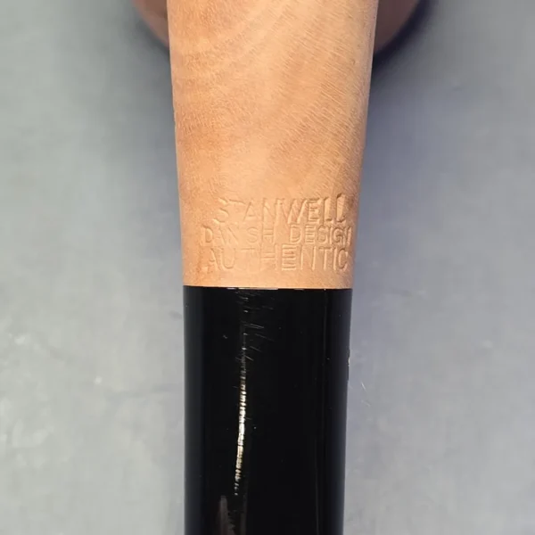 Stanwell Authentic Natural Smooth Bent Billiard Estate Briar Pipe, Unsmoked - Image 10