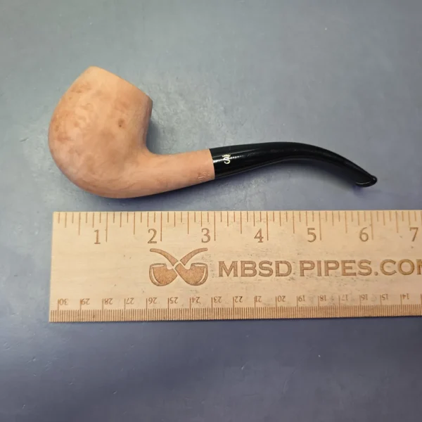 Stanwell Authentic Natural Smooth Bent Billiard Estate Briar Pipe, Unsmoked - Image 11