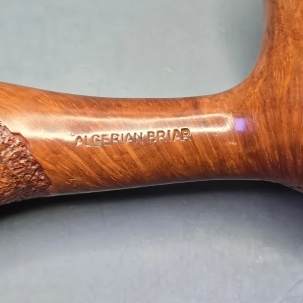 Edward's XL Spot Carved Freehand Estate Briar Pipe, American Estates - Image 11