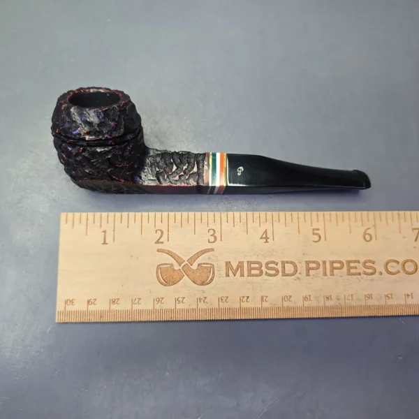 Peterson 2026 St Patrick's Day 150 Rusticated Bulldog Briar Pipe, New - Image 11