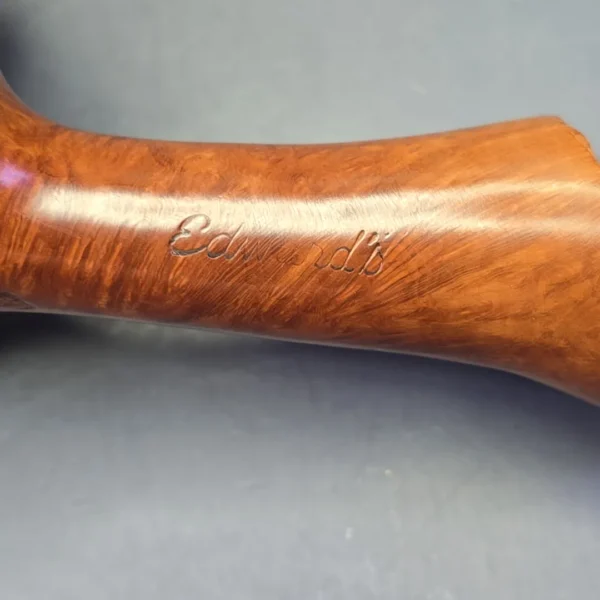 Edward's XL Spot Carved Freehand Estate Briar Pipe, American Estates - Image 12