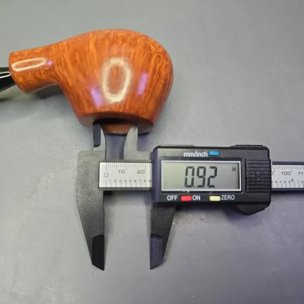 Pipa Croci True I Smooth Brandy Estate Briar Pipe, Unsmoked - Image 11