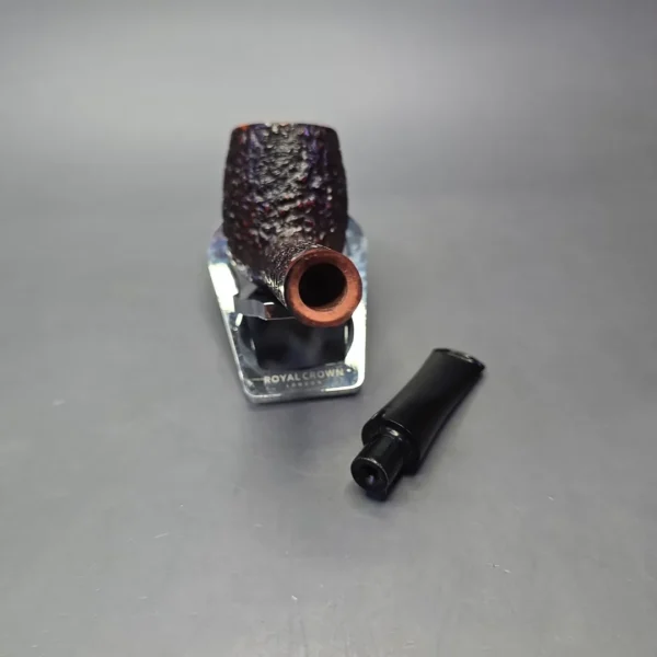 Rinaldo Lithos YYY Partially Rusticated Liverpool Estate Briar Pipe, Italian Estates - Image 13