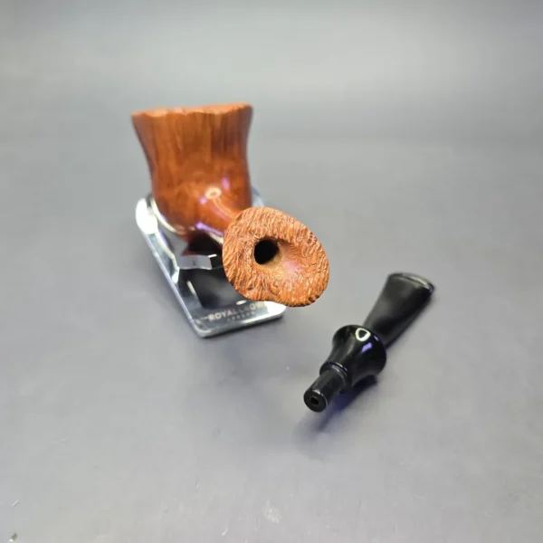 Edward's XL Spot Carved Freehand Estate Briar Pipe, American Estates - Image 15