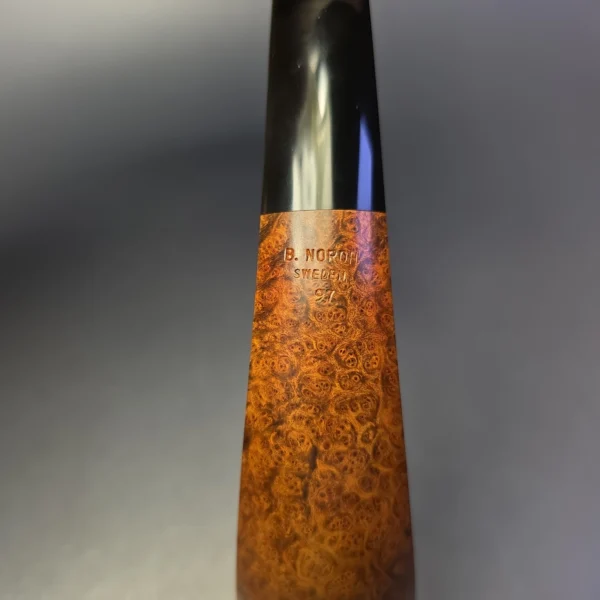 Bo Nordh 1997 Smooth Oliphant Estate Briar Pipe, Unsmoked - Image 9