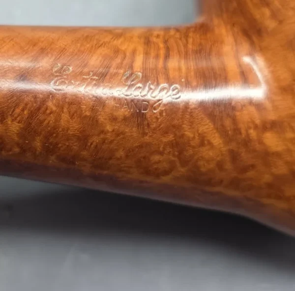 Charatan's Make Reuben Era (c. 1958-60) Executive Extra Large Smooth Bent Brandy Estate Briar Pipe, English Estates - Image 15