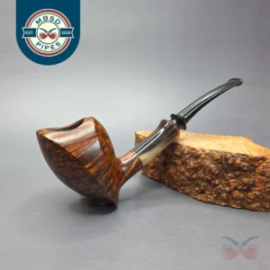 Tom Eltang 2020 Snail Grade Smooth Elephant's Foot Estate Briar Pipe, Danish Estates