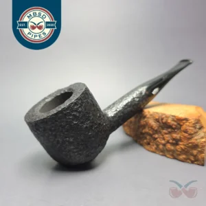 Savinelli Baronet Bruyere 115 EX Rusticated Pot Estate Briar Pipe, Unsmoked