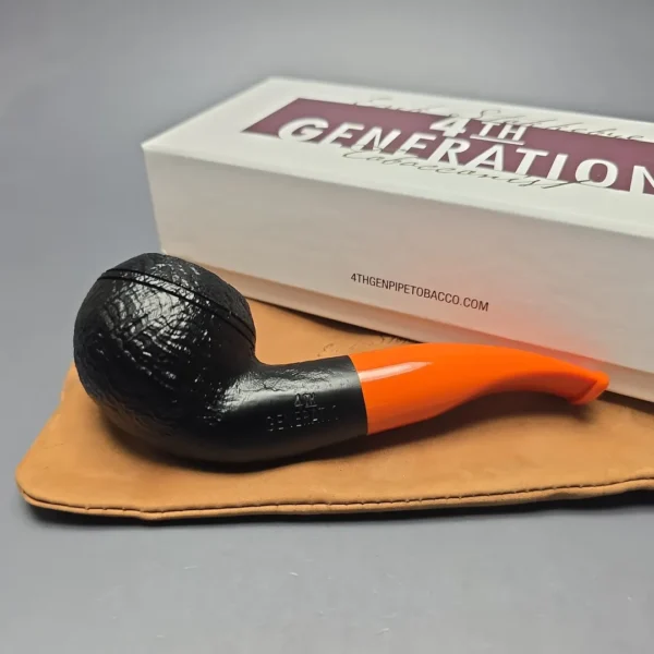 4th Generation 2023 Fathers, Friends and Fire Sandblasted Bullmoose Estate Briar Pipe, Unsmoked - Image 14
