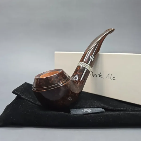 Rattray's Dark Ale 105 Smooth Rhodesian Estate Briar Pipe, Unsmoked, 9mm - Image 17