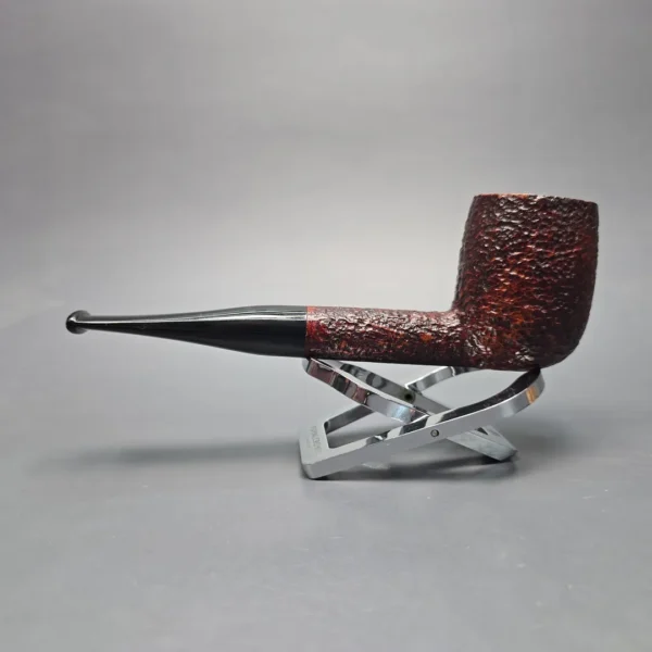 Savinelli Standing 111 KS Rusticated Billiard Estate Briar Pipe, Italian Estates, 6mm - Image 5