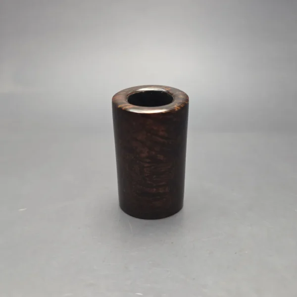 J Mouton Smooth Contrast Poker w/ Silver Estate Briar Pipe, Unsmoked - Image 5