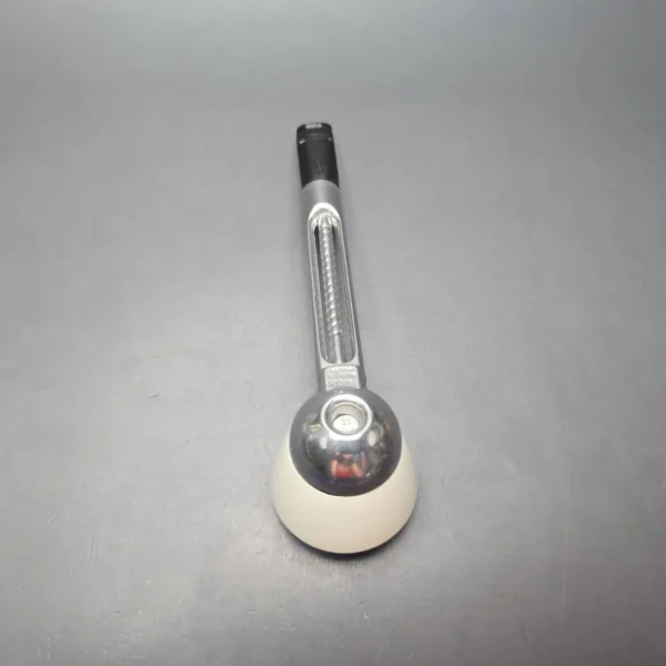 Falcon Chrome Dental w/ MBSD Meerschaum Dublin Block Meerschaum Bowl Pipe, New - Image 10