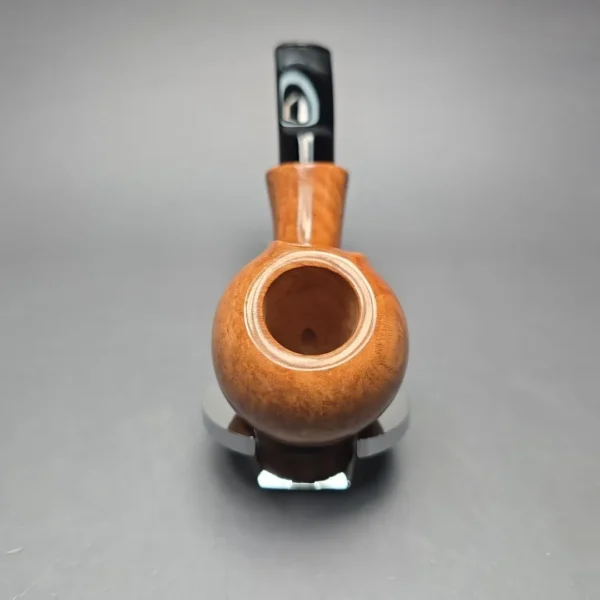 Buckeye Handmade Smooth Asymmetric Blowfish Briar Pipe, New - Image 6