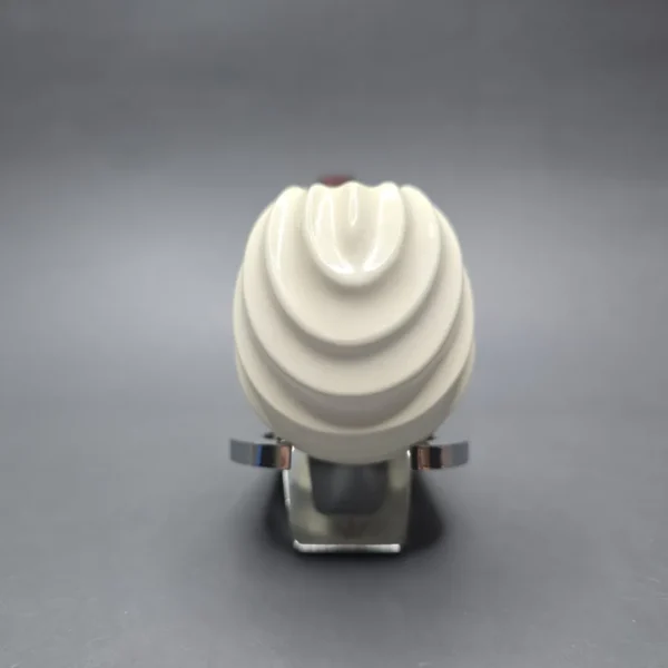MBSD Meerschaum Premier by Bay Pipes Spiral Brandy w/ Case & Tamper Block Meerschaum Pipe, New - Image 6