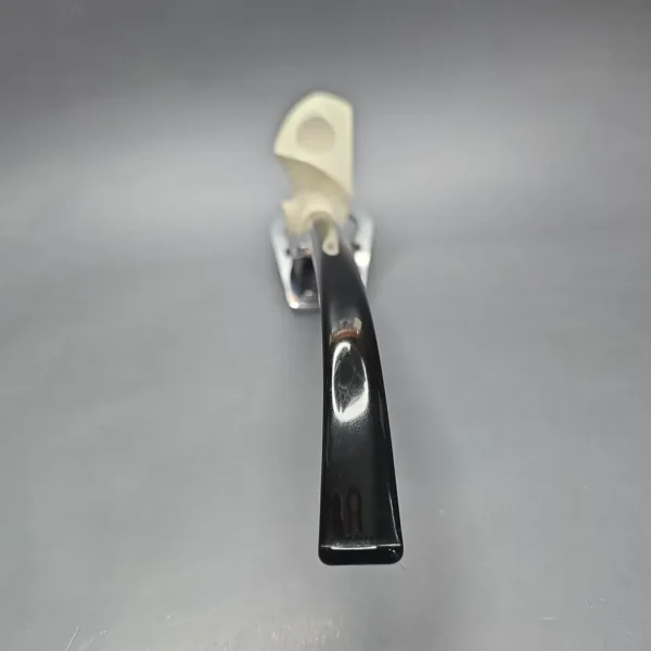MBSD Meerschaum Deluxe Smooth Churchwarden Freehand Block Meerschaum Pipe, Briar-Mortise, New - Image 6