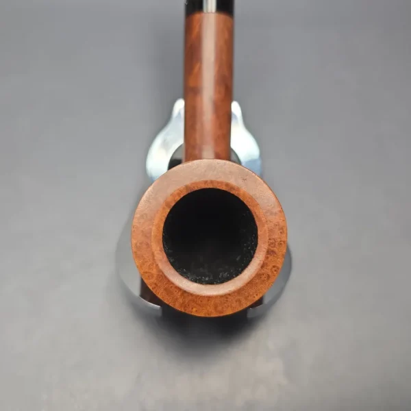 Gigi Millennium Smooth Pot Estate Briar Pipe, Unsmoked, 9mm - Image 8