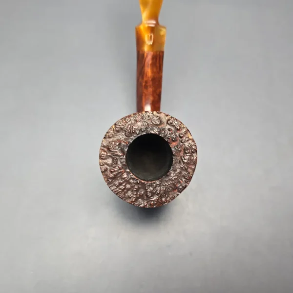 Wengholt (Preben Holm) Unique Straight Grain Smooth Freehand Sitter Estate Briar Pipe, Unsmoked - Image 8