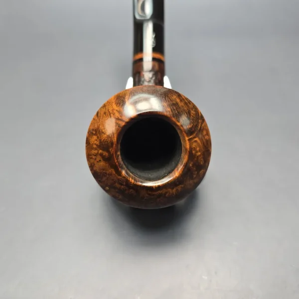 Jirsa 65 Partially Rusticated Stack Dublin Estate Briar Pipe, Unsmoked - Image 7