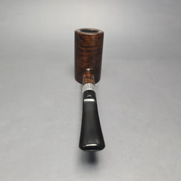 J Mouton Smooth Contrast Poker w/ Silver Estate Briar Pipe, Unsmoked - Image 7