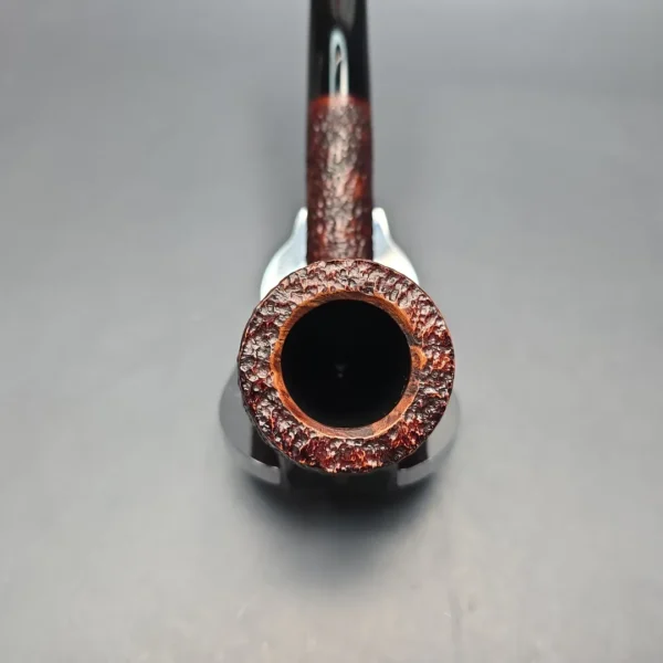 Savinelli Standing 111 KS Rusticated Billiard Estate Briar Pipe, Italian Estates, 6mm - Image 8