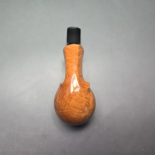 Buckeye Handmade Smooth Asymmetric Blowfish Briar Pipe, New - Image 9