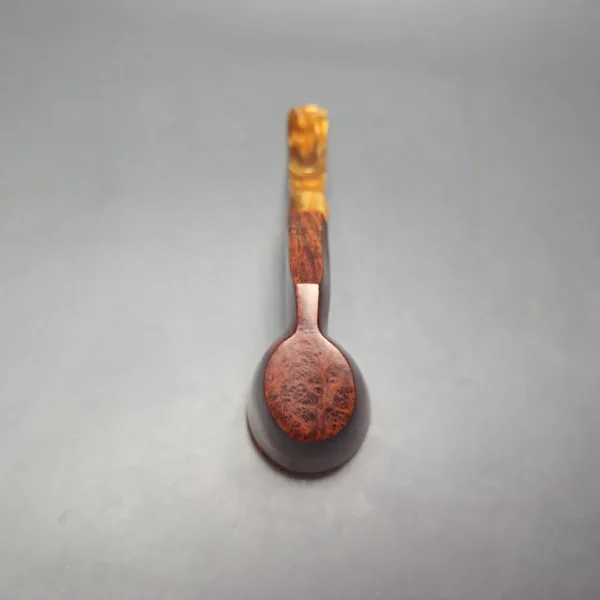 Wengholt (Preben Holm) Unique Straight Grain Smooth Freehand Sitter Estate Briar Pipe, Unsmoked - Image 10