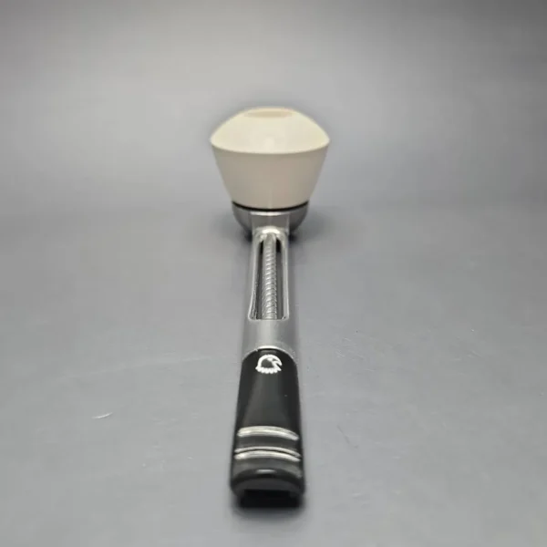 Falcon Chrome Dental w/ MBSD Meerschaum Dublin Block Meerschaum Bowl Pipe, New - Image 5
