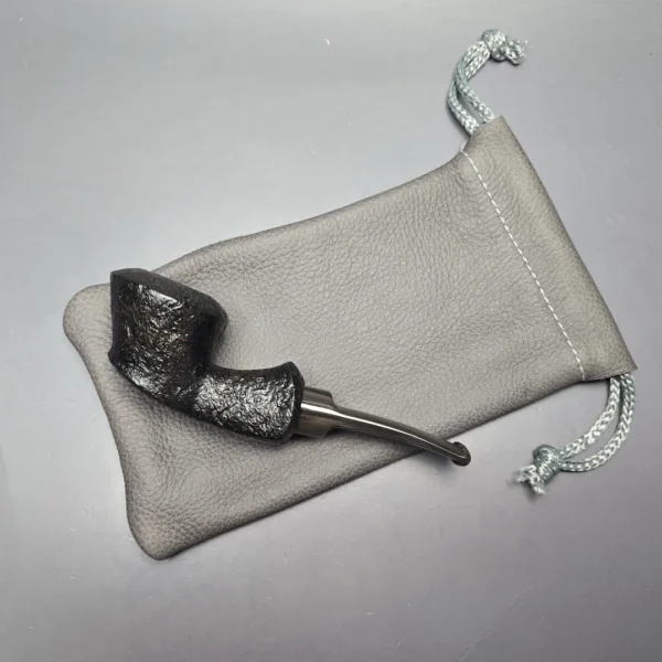 Buckeye Hand Made Sandblasted Speeding Dublin Briar Pipe, New - Image 14