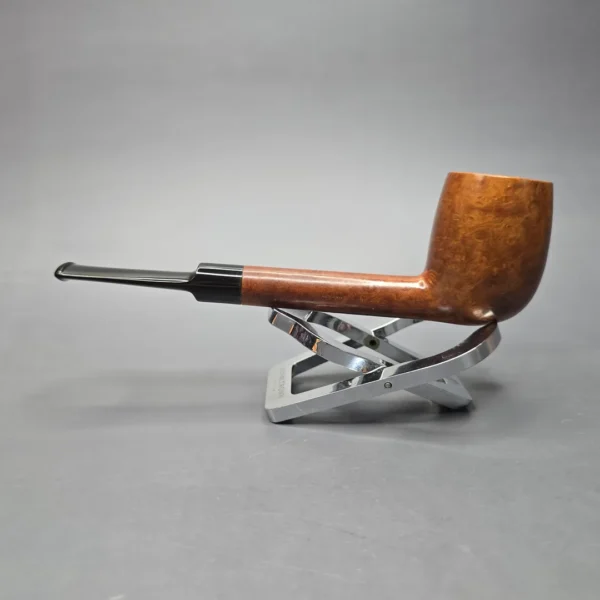 Sasieni Family Era (c.1950-79) Four Dot Walnut "Stamford" Smooth Billiard Estate Briar Pipe, English Estates - Image 4