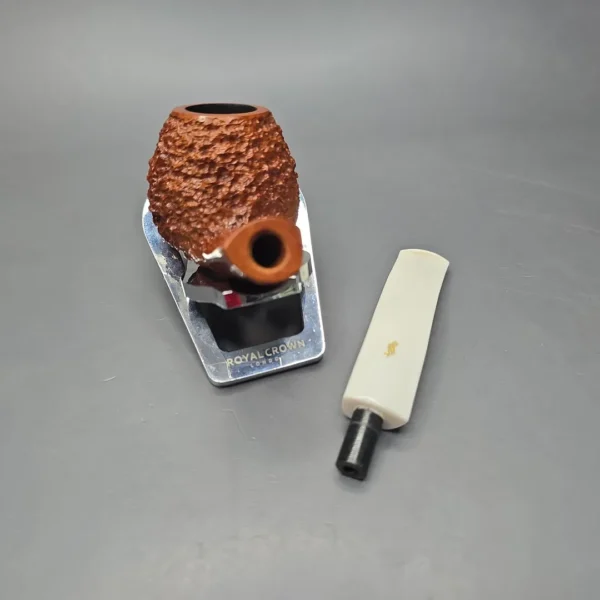 Nording 2000 Hunting Pipe "The Wild Boar" Rusticated Brandy Estate Briar Pipe, Danish Estates - Image 14