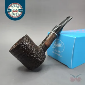 Rossi Sera 8311 Rusticated Poker Briar Pipe, New, 6mm