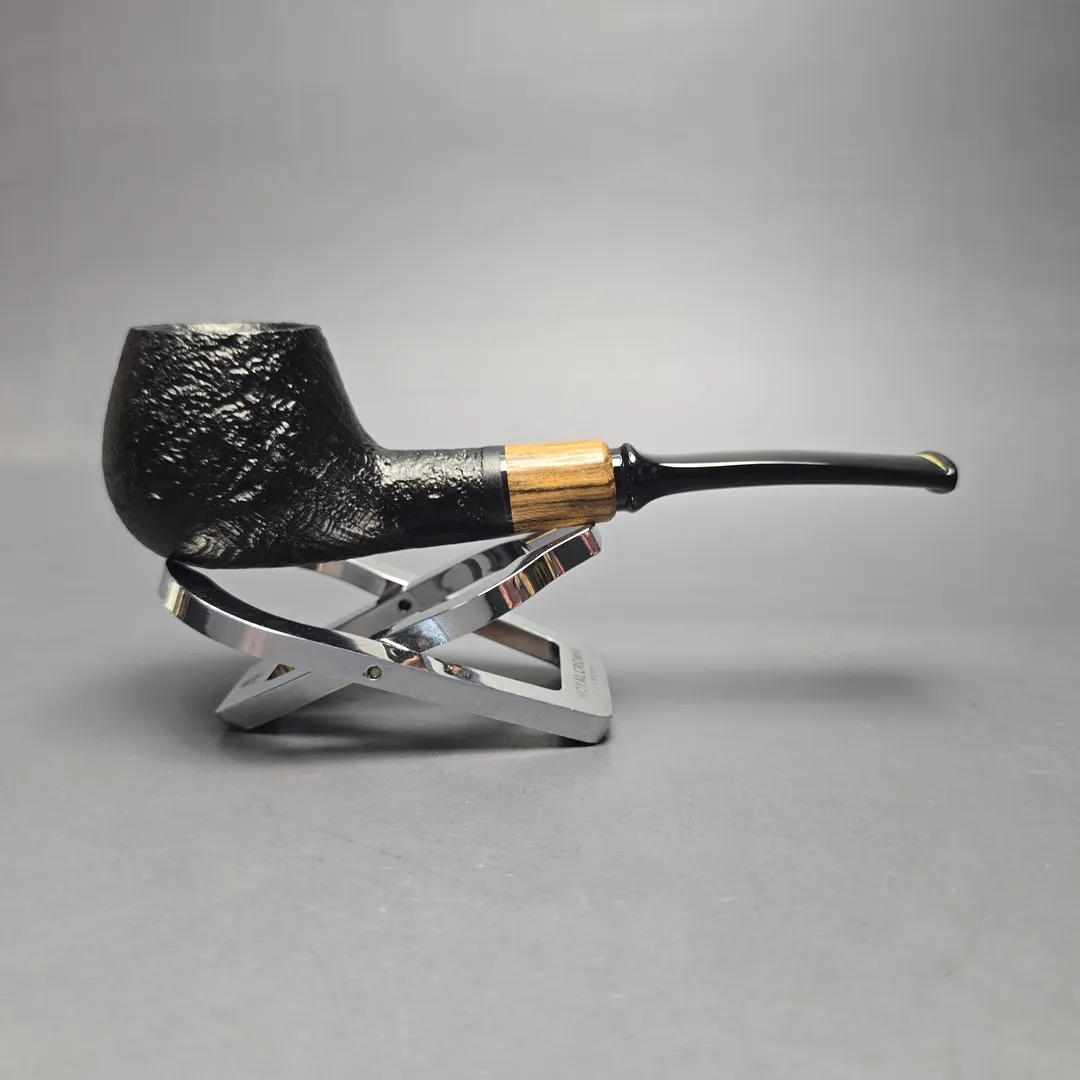 MBSD Briars by Piero Vitale Vintage Sandblasted Author with Olivewood (New) - Image 2