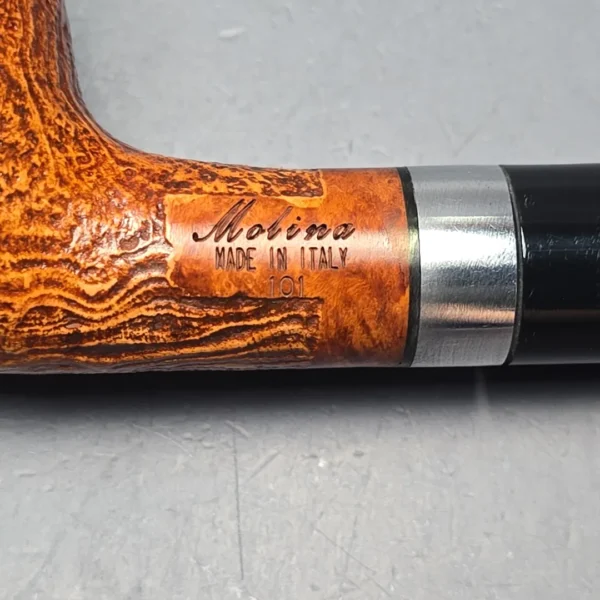 Molina Alba Sandblasted Light Brown 101 Cutty (9mm) (New) - Image 11