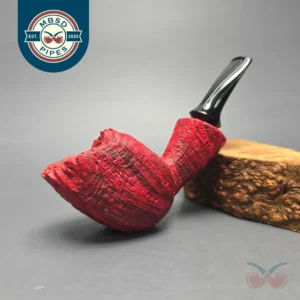 Peter Toth Contrast Sandblasted Freehand Handmade Briar Pipe, New