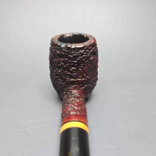 Benner (Bent Nielsen) Rusticated Billiard w/ Boxwood Estate Briar Pipe, Danish Estates - Image 6