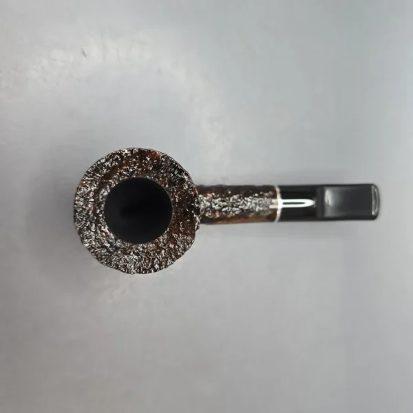 Rossi Sera 8311 Rusticated Poker Briar Pipe, New, 6mm - Image 9