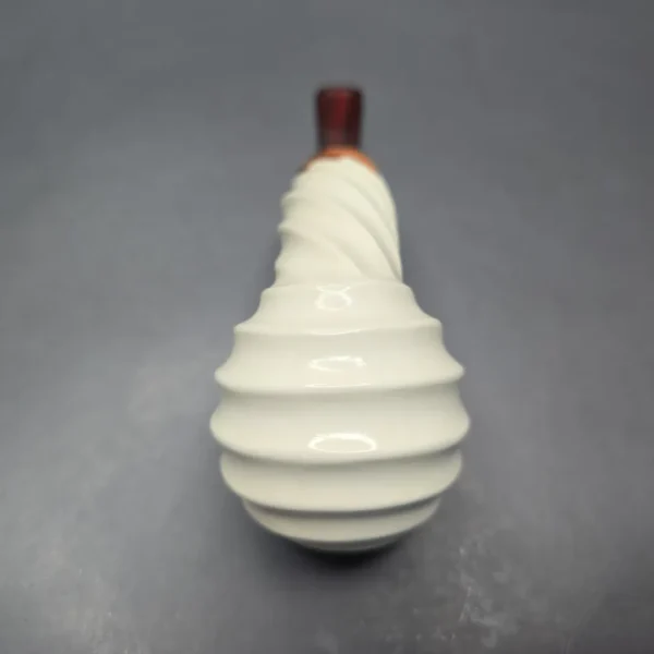 MBSD Meerschaum Premier by Bay Pipes Spiral Brandy w/ Case & Tamper Block Meerschaum Pipe, New - Image 11