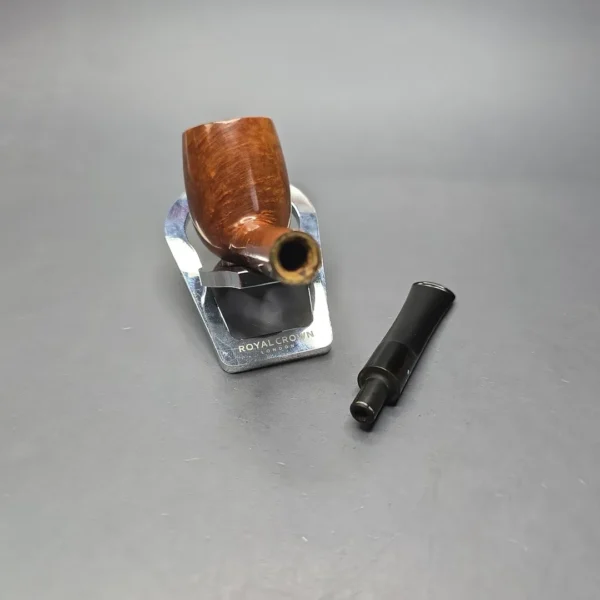Sasieni Family Era (c.1950-79) Four Dot Walnut "Stamford" Smooth Billiard Estate Briar Pipe, English Estates - Image 14