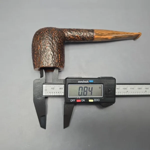 Savinelli Ol' Times Classic Rusticated Billiard (6mm) (Estate) - Image 13