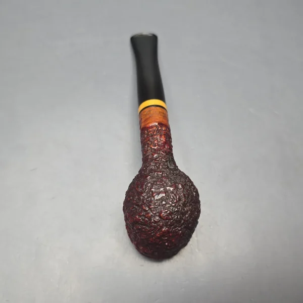 Benner (Bent Nielsen) Rusticated Billiard w/ Boxwood Estate Briar Pipe, Danish Estates - Image 10