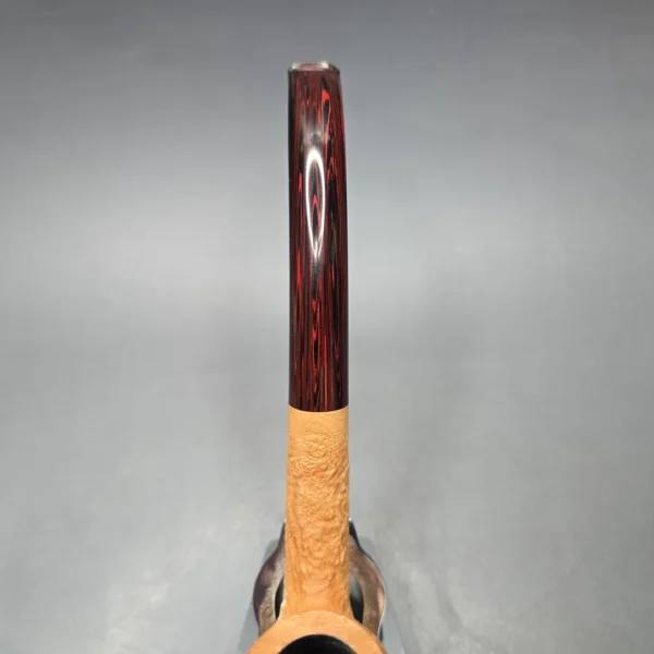 Pipe Tristan Magnum Natural Sandblasted LC Handmade Briar Pipe, New - Image 6