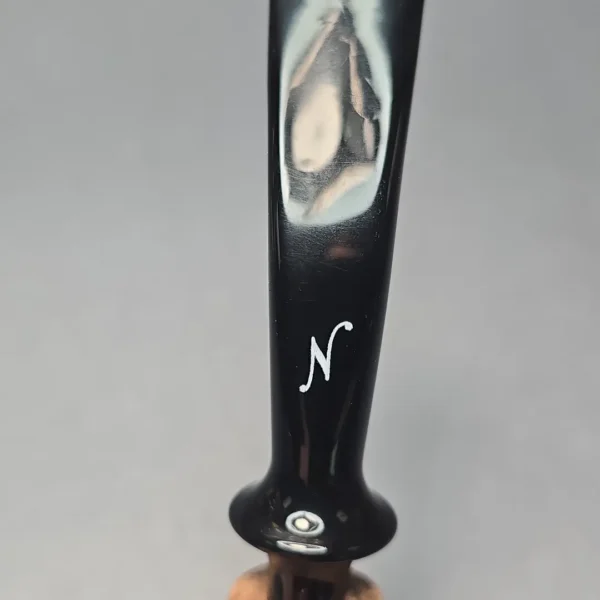 Nording Spruce Matte Partially Rusticated Freehand Estate Briar Pipe, Unsmoked - Image 11