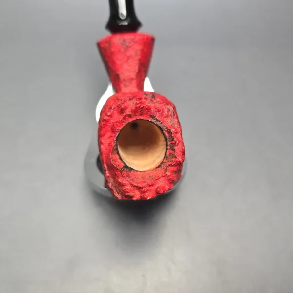 Peter Toth Contrast Sandblasted Freehand Handmade Briar Pipe, New - Image 7