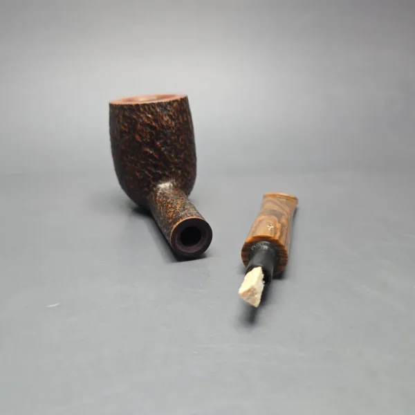 Savinelli Ol' Times Classic Rusticated Billiard (6mm) (Estate) - Image 14