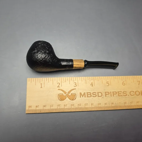 MBSD Briars by Piero Vitale Vintage Sandblasted Author with Olivewood (New) - Image 12
